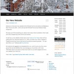 Community Centre Website - Front Page