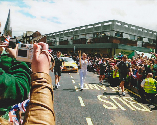 Olympic Torch in Chesterfield